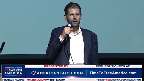 Eric Trump | "We Aren't Going To Have A Country Left If We Don't Fight"