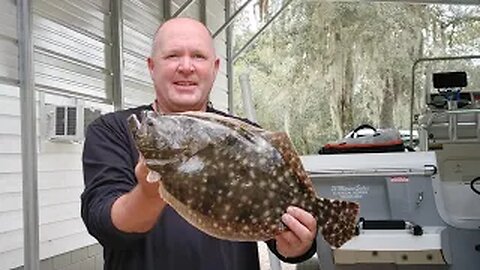 Nice Flounder Inshore Fishing