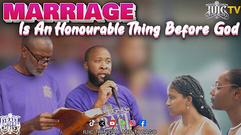 Marriage Is An Honourable Thing Before God