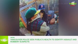 Vancouver Police seek public’s health to identify assault and robbery suspects