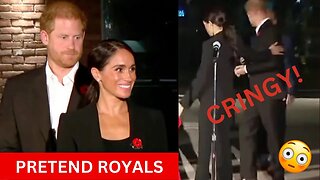 Prince Harry & Meghan Markle's "CRINGY" Fake Royal Duties Becoming Embarrassing! #meghanmarkle