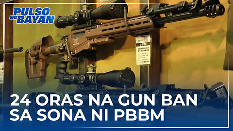 NCR, Central Luzon at Calabarzon, magpapatupad ng 24 oras na gun ban sa Sona ni PBBM - PNP Spox