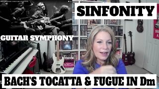 TOCCATA & FUGUE IN Dm SINFONITY GUITAR SYMPHONY Reaction TSEL Reacts Sinfonity Toccata & Fugue Dm!