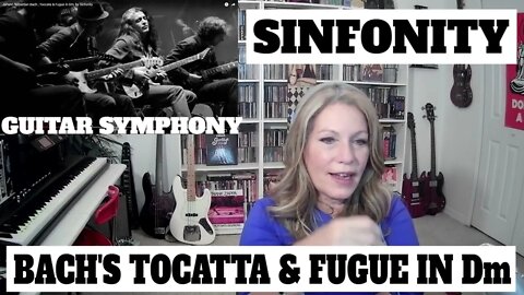 TOCCATA & FUGUE IN Dm SINFONITY GUITAR SYMPHONY Reaction TSEL Reacts Sinfonity Toccata & Fugue Dm!