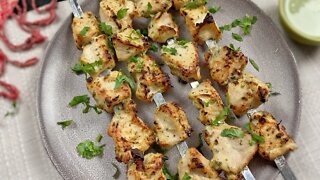 Chicken Malai Tikka Recipe • Malai Chicken Tikka In Oven • Chicken Tikka Recipe •Chicken Malai Kebab