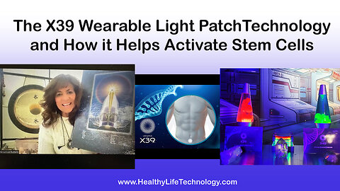 X39 Wearable Crystal Patches for Stem Cells