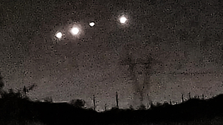 "Mystery" UFOs with bright lights in formation spotted in Arizona