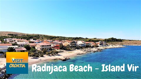 Radnjaca Beach On The Island Of Vir In Croatia