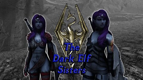 🔴Skyrim🔴 The Dark Elf Sisters CBBE/3BA PC/Xbox + Player Home