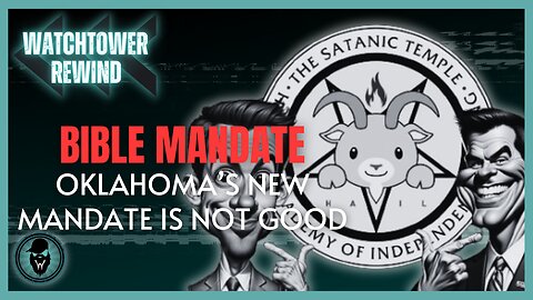 Bible Mandate: Oklahoma's New Mandate Is Not Good