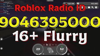 Flurry Roblox Radio Codes/IDs