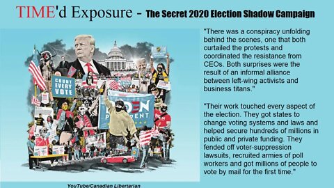TIME'd Exposure - The Secret 2020 Election Shadow Campaign - with Tim Moen