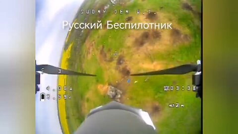Footage of the arrival of an FPV drone into a tank of the Armed Forces of Ukraine.