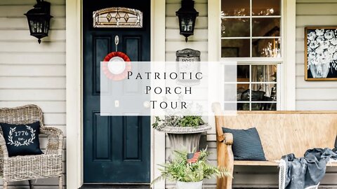 Patriotic Porch Tour