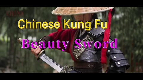Chinese kung fu, beauty knife, sword, gun