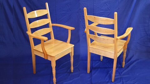 Building wooden chairs