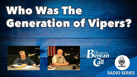 Who Was The 'Generation of Vipers'?