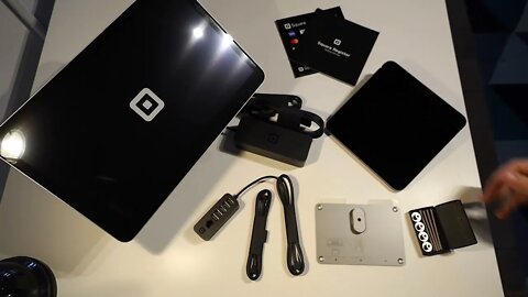 Unboxing the Square Register POS integrated point of sale System