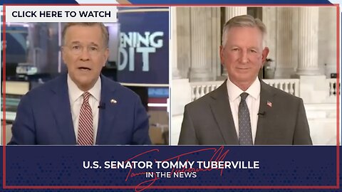Senator Tuberville Joins "The Evening Edit" to Discuss ICC and Israel