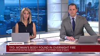 Woman's body found in overnight RV fire