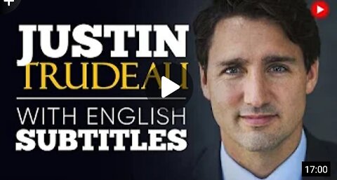 ENGLISH SPEECH ll JUSTIN TRUDEAU