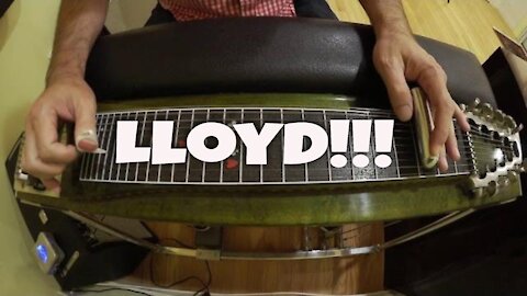 "Mr. Nashville Sound" B part pedal steel lesson. Lloyd Green