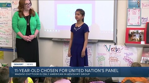 Young Colorado activist chosen for UN advisory team