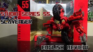 Video Review of Studio Series 55 - Scavenger