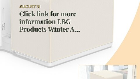 Click link for more information LBG Products Winter Air Conditioner Covers for U-Shaped Window...