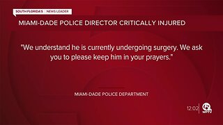Miami-Dade police director critically injured in Tampa area