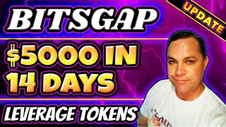 MAKING CRAZY AMOUNTS OF MONEY Trading Leverage Tokens with the BITSGAP CRYPTO TRADING BOT - STRATEGY