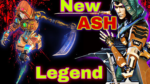 New Legend.. ASH GAMEPLAY in apex legends mobile