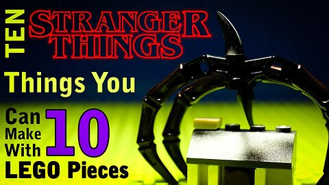 10 Stranger Things things You Can Make With 10 Lego Pieces