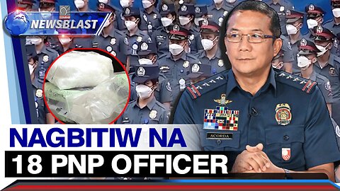 18 resigned PNP third level officers, may kinalaman umano sa P6.7-B shabu raid sa Maynila —PNP Chief