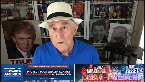 ReAwaken America Tour Heads to Tulare, CA (Dec 15-16) "Clay I Think We Are Either Going to the White House or the Big House, It's One or the Other. These Are Life-Changing Events!!!" - Roger Stone | Request Tickets Via Text 918-851-0102