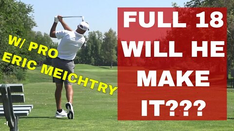 US Senior Open Qualifying ERIC MEICHTRY Full 18 Hole Vlog CAN HE MAKE IT???