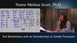3rd Declension and an Introduction to Ancient Greek Pronouns #5 by Pastor Melissa Scott, Ph.D.