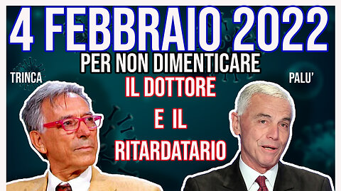 4/02/2022 - Ricordiamo il Dott. Franco Trinca