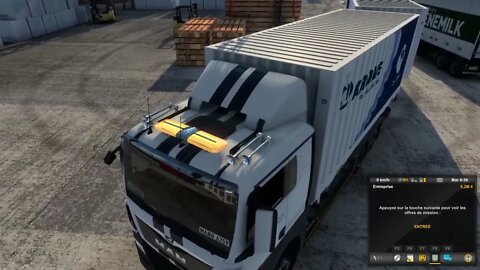 euro truck simulator 2 1.44 Hungary with MAN TANDEM CHASSIS