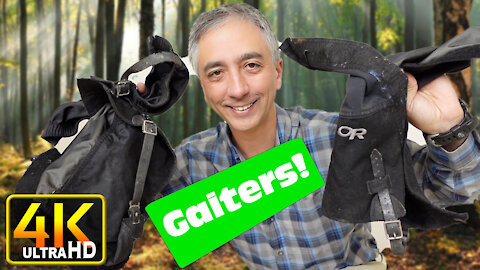 How to Put on and Wear Hiking Gaiters for Hiking & Backpacking (4k UHD)