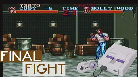 RAPIDINHA EM FINAL FIGHT DO SNES