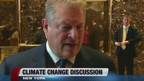 Ivanka Trump discusses climate change with Al Gore