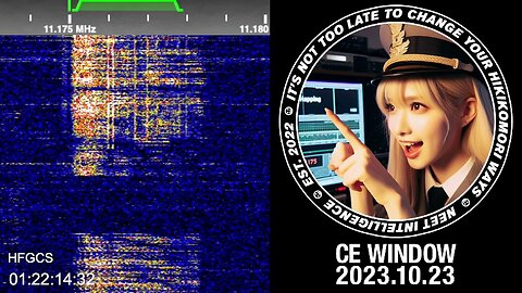 HFGCS STRATCOM CE Window – 9031 kHz – 2023.10.23