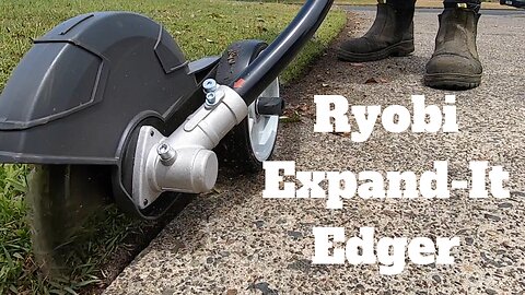 Ryobi Expand It Edger Line Trimmer Attachment - Unboxing and Full Review