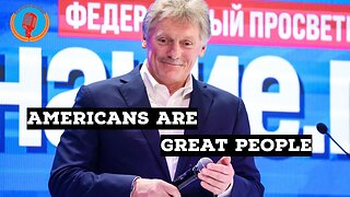Dmitry Peskov Answers The Questions Of The American Delegation