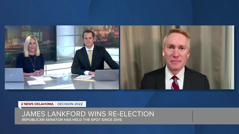 LIVE with Sen. James Lankford after winning re-election
