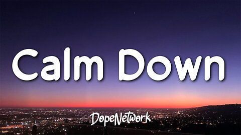 Rema, Selena Gomez - Calm Down (Lyrics)