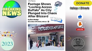 "Looting Across Buffalo" As City Plunged Into Chaos After Blizzard #VishusTv 📺