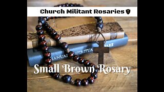 Small Brown Rosary - How it's Made