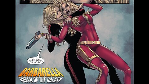 Barbarella 2021 Comics Epic Moment - Barbarella gets captured by Lady